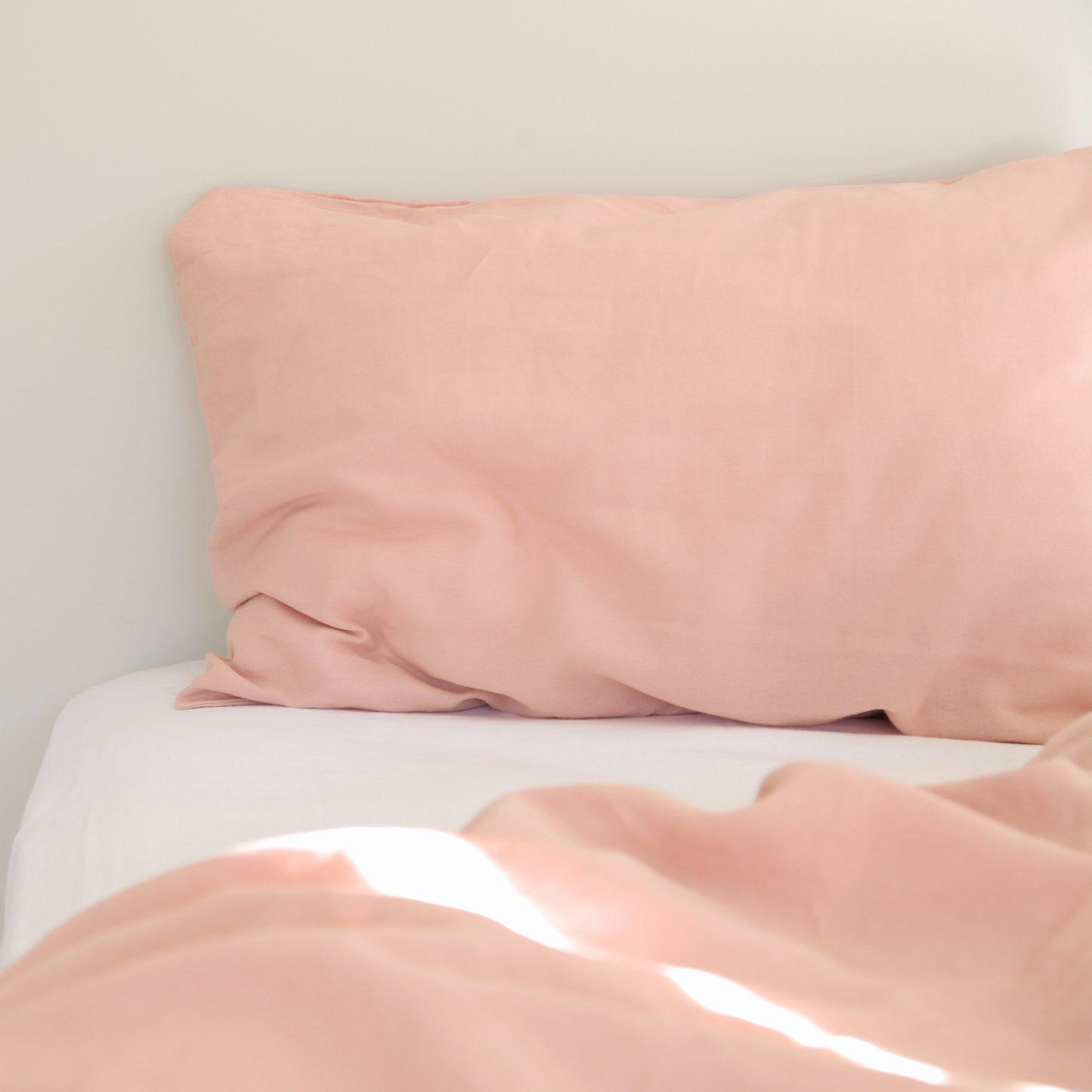 Pure Linen Duvet Cover Set - Sunset