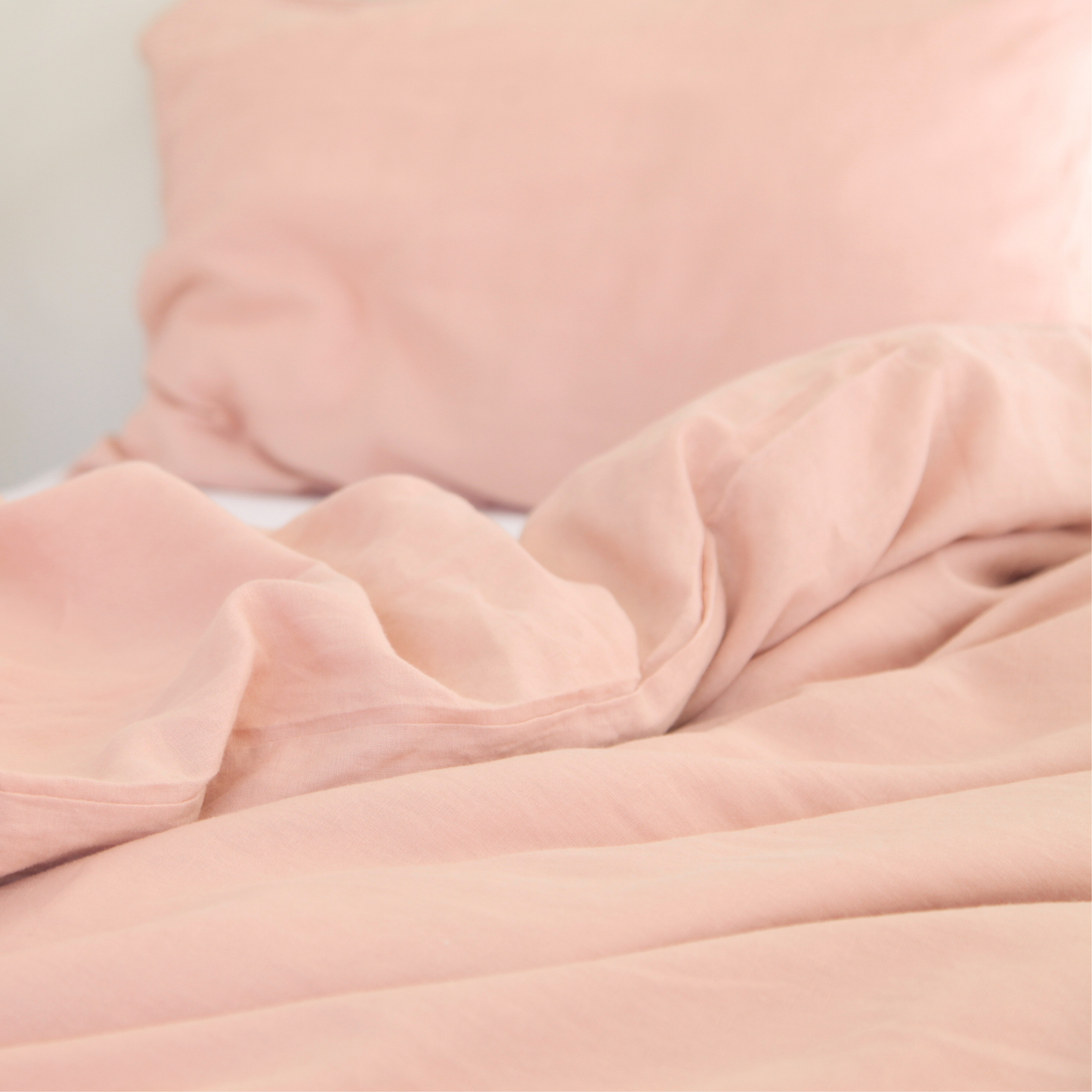 Pure Linen Duvet Cover Set - Sunset