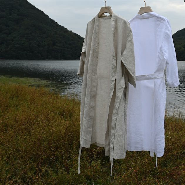Pure Linen Gown