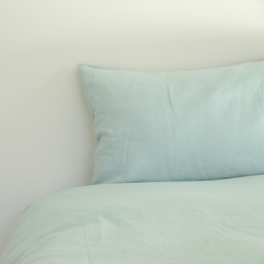 Pure Linen Sheet Set - Ocean Mist